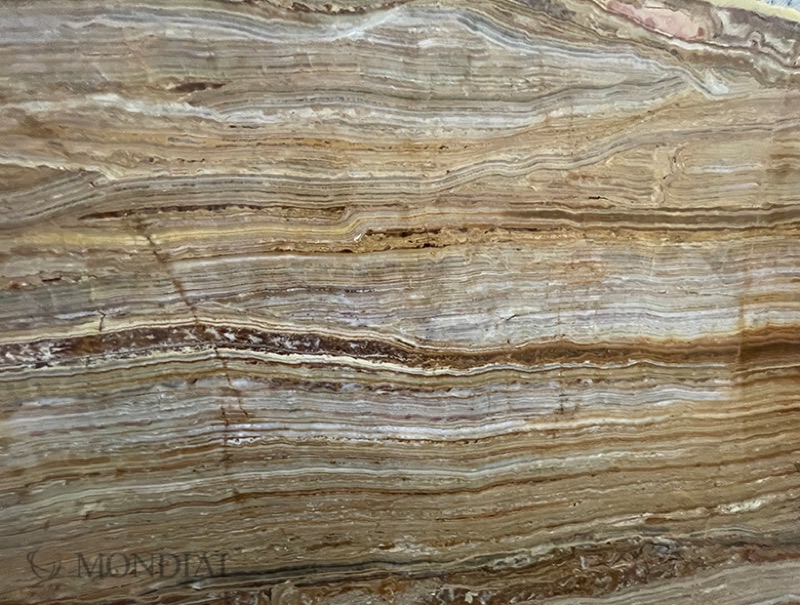 Onyx - Wood marble slab