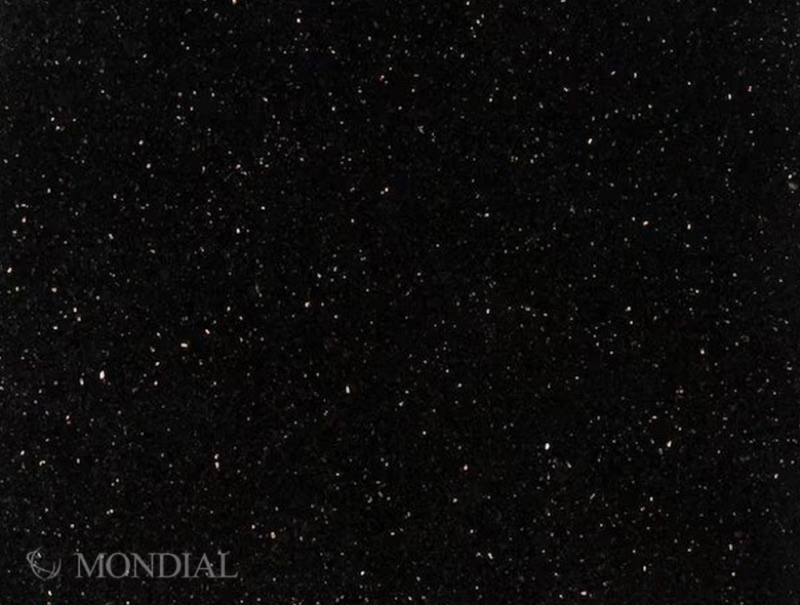Black Galaxy natural stone slab