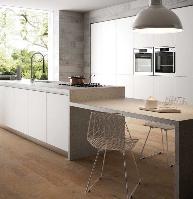 Chic Concrete natural stone slab