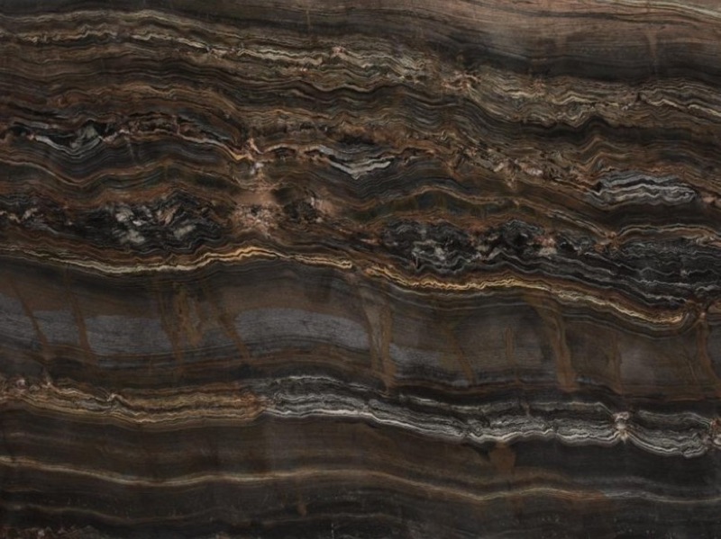 Mahogany Brushed Quartzite quartzite slab